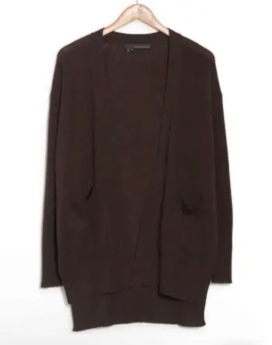 360 Cashmere skull cashmere open cardigan NWT