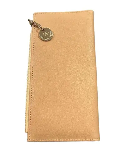 Forever Young Wristlet Wallet Women's Leather Zipper Coin Purse Cash NEW Pink