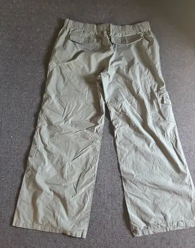 Elodie khaki cargo tech pants woman’s size XL