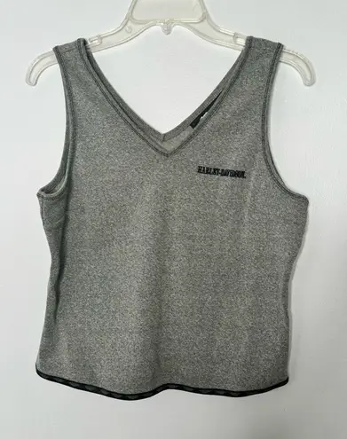 Harley Davidson gray tank top size large - Image 1