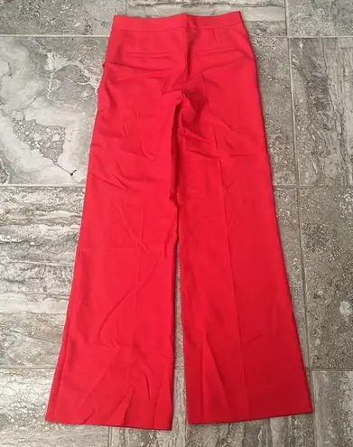 Kobi Halperin Drea Twill Pants, Fire/Red Size 2 New w/Tag Retail $398 Red