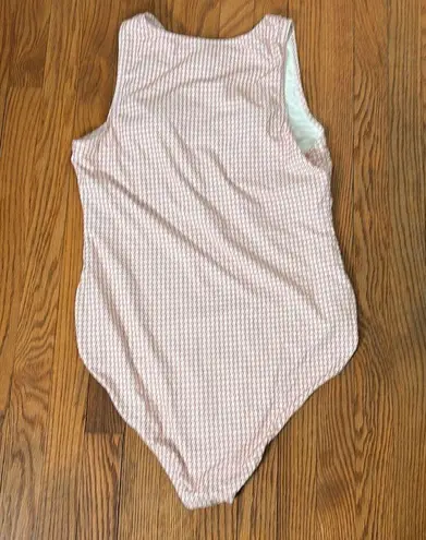 ANDIE Malibu One Piece LT Swimsuit Houndstooth Koi size XL long torso NWT