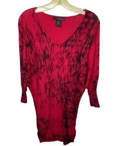 Calvin Klein Jeans  Sweater Dress Red