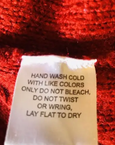 Allison Brittney Junior’s / Women’s Sweater XL Red