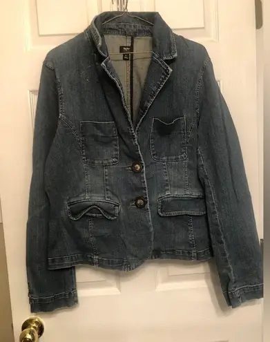 Mossimo Stretch Jean Jacket Sz XL