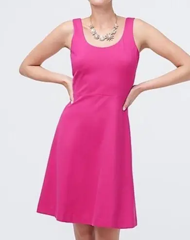 J.Crew  Berry Pink Scoop Neck Sleeveless Stretch Dress 2X