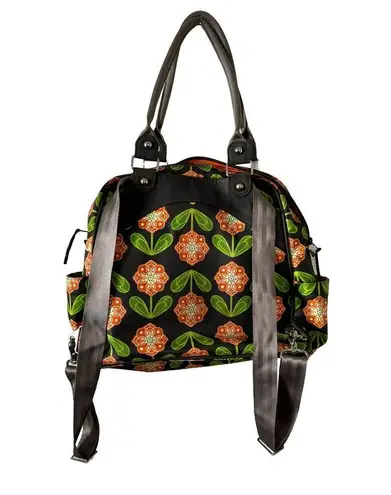 Petunia Pickle Bottom Santiago Sunset Sashay Satchel Floral Backpack Diaper Bag