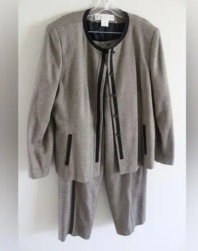 Doncaster Grey Suit Set - Skirt, Jacket, Pants