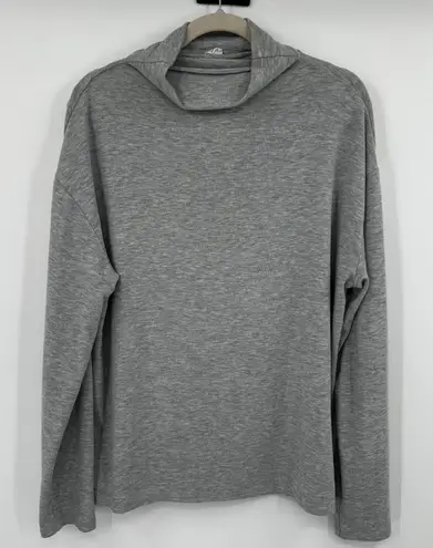 Wilfred Free Gray Turtleneck Long Sleeve Top Women's Size L