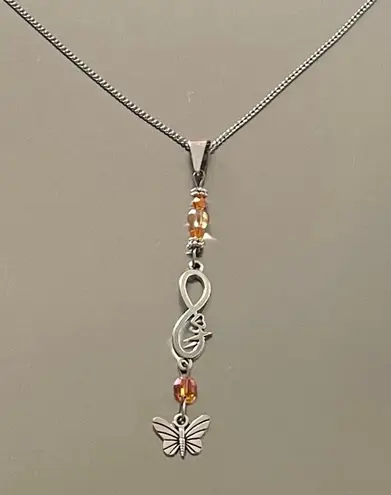 infinity Charm Necklace