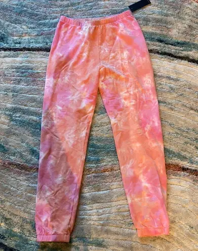 Lounge AR-33 Pink Tie Dye  Top & jogger set. S