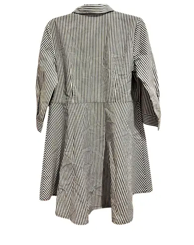 Joan Rivers Seersucker Button Front Striped Shirt