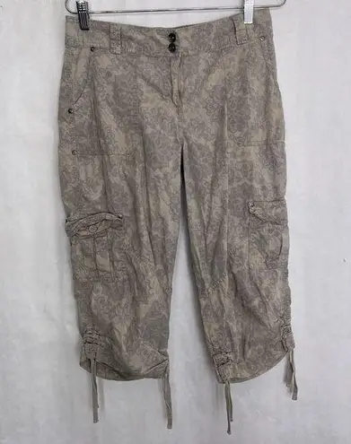 Style & Co 5/$25  cropped cargo pants size 6