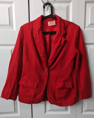 Pendleton red blazer jacket