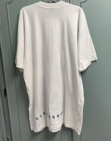 Garth Brooks Vintage Just Big One Size Graphic Tee Oversized 90s VTG Country White