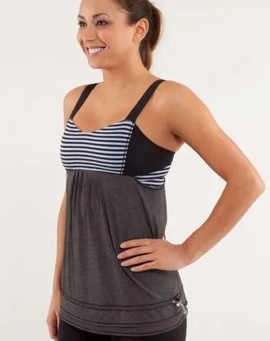 Lululemon  run back on track tank top‎ women’s size 10