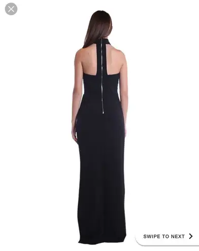 ABS Allen Schwartz ABS black choker gown