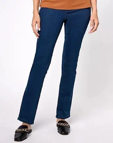 Denim & Co . Signature Perfect Flex Petite Pull-On Jeans 20P