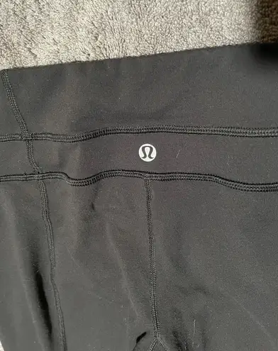 Lululemon high rise black Yoga Pant legging Tall