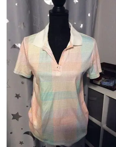 Land's End Pastel Checked Medium 10