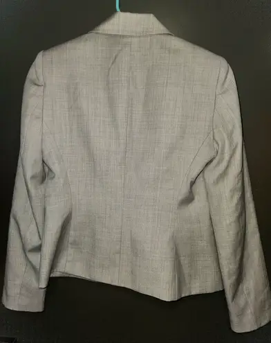 Anne Klein Beige/Cream Button Wool Blend Blazer Suit Top Like New Sz 4 women's