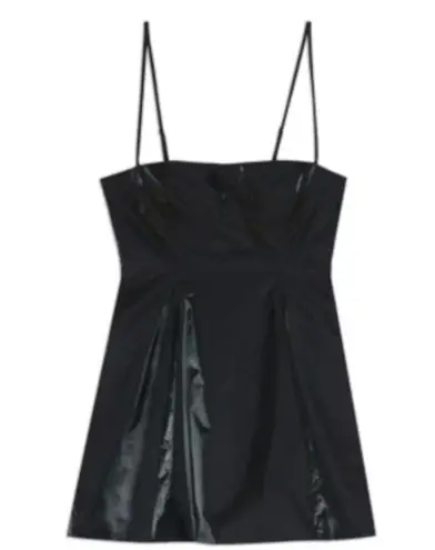 Danielle Bernstein Danielle x Macy’s Fit & Flare Mini Dress w/Pockets in Black, Size 16 NWT $89