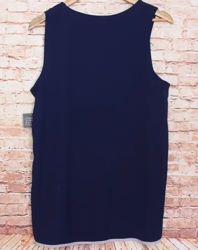 simply styled | Navy High/Low Tunic