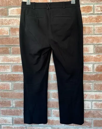 Maeve Anthropologie Essential Slim Kick Flare Pants Women’s 8 Black Trousers