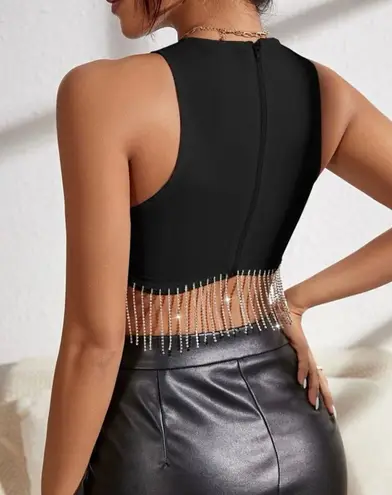 Black Rhinestone Set