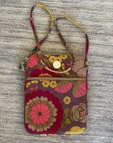 Spartina 449 Spartina Linen & Leather Handbag