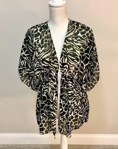 Bisou Bisou Sexy Leopard Swim coverup
