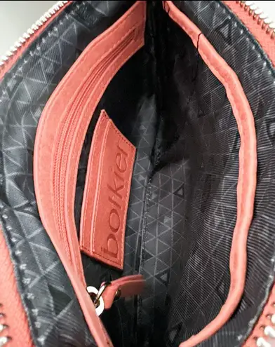 Botkier NWT Leather Logan Crossbody Bag/Wristlet Clutch - Grapefruit - Image 4