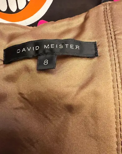 David Meister Printed Mini Slip Dress Size 8 EUC