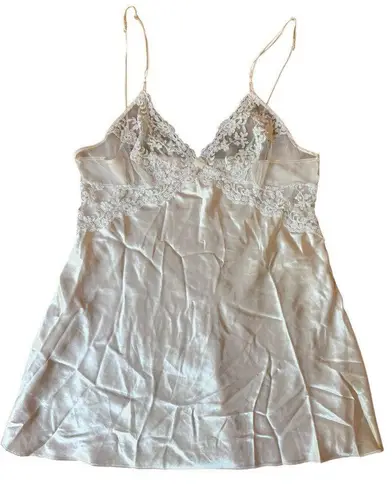 Belle Nuit Y2K Plus Pink Sheer Embroidered Floral Lace Lingerie Mini Slip Dress Size 2X