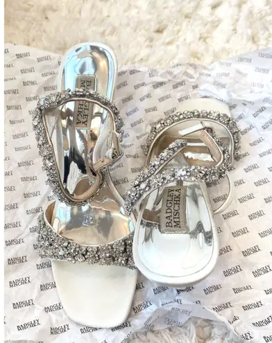 Badgley Mischka Galia Embellished Sandal