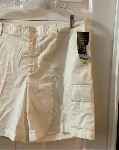 Ralph Lauren NWT Lauren  Off White Cotton Shorts size 14P