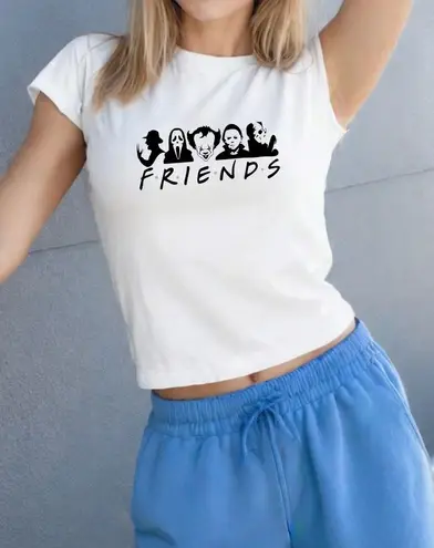 Halloween tee White Size M