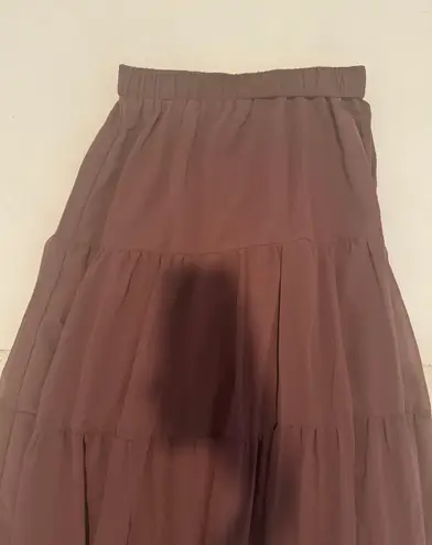 SheIn Brown Maxi Skirt