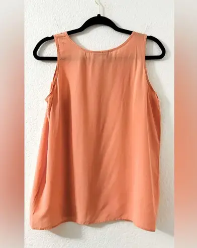 Oscar de la Renta NWOT Expressions Silk Tank Blouse