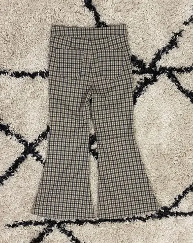 Miou Muse Plaid Flared Pants