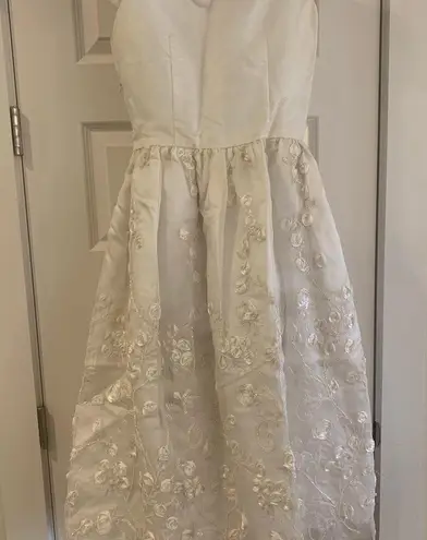 Custom Vintage Inspired Wedding Dress Size M