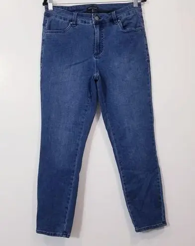 Universal Standard Jeans High Rise Skinny Blue Denim