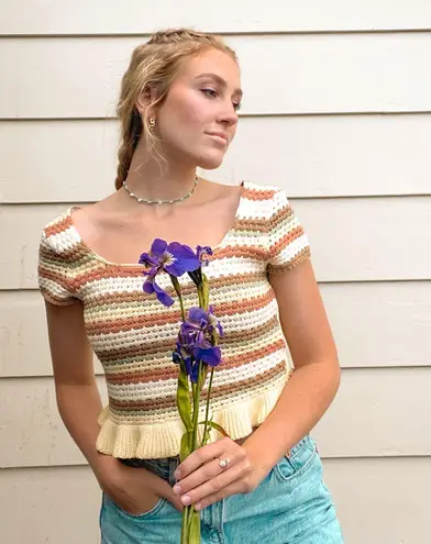 Lane 201 Crochet Top