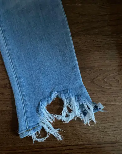 L'Agence L’agence light wash ripped jeans  in Classic Braise size 27 