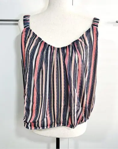 Nine Britton  Size‎ XL Women's Multicolor Striped Colorful Tank Top