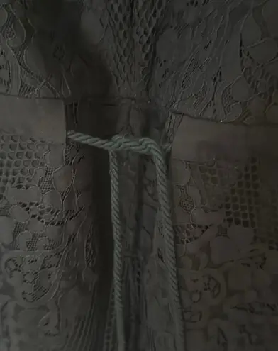 NWT Elegant Black Lace Women's Romper Blessed are the meek size 2