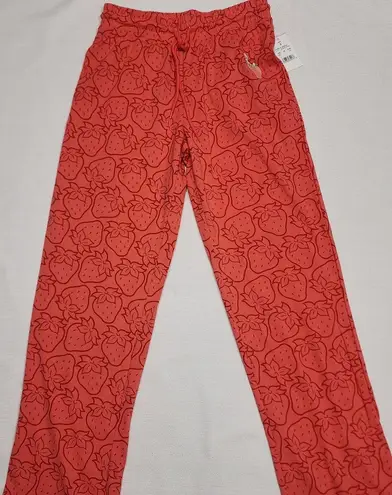 Strawberry shortcake red pajamas women's Small W26''x L39''