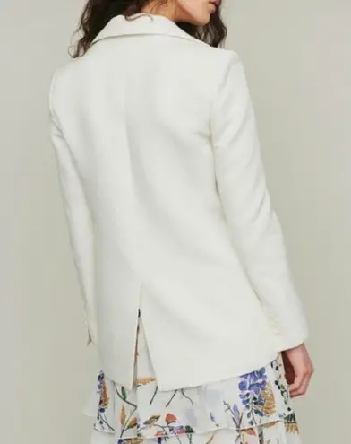 Maje Suit Jacket In Linen Blend NWT Size 38