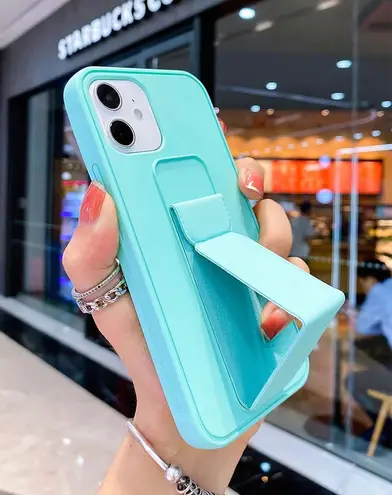 iPhone 14Pro Max Candy color Wrist Strap shockproof case Multiple