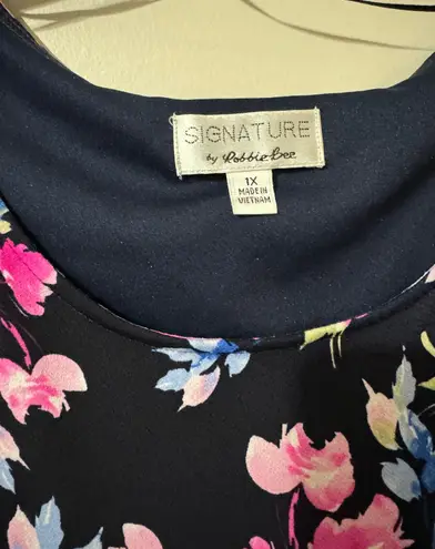 Robbie Bee Plus Size High-Low Dress Size 1X